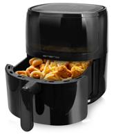 Emerio AF-129329.3 friteuse Enkel 5 l Vrijstaand 1500 W Heteluchtfriteuse Zwart - thumbnail