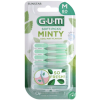 GUM GUM Soft-Picks Comfort Flex Cool Mint Regular - 80 stuks