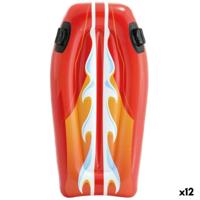 Opblaasbaar zwembadfiguur Intex Joy Rider 62 x 112 cm Surfplank (12 Stuks)