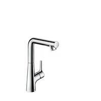 Hansgrohe Talis S 210 eengreeps wastafelmengkraan met wastegarnituur zwenkbaar 72105000 - thumbnail