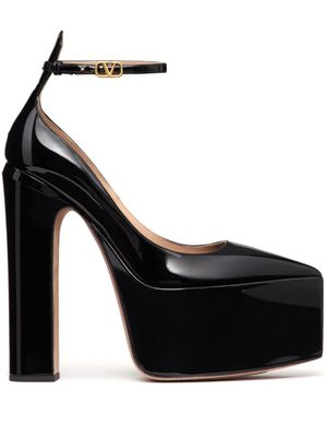 Valentino Garavani escarpins Tan-Go 165mm - Noir