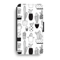 Cactusmotief: iPhone XR Flip Hoesje