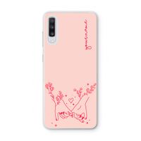 Best Friends: Samsung Galaxy A70 Transparant Hoesje