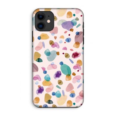 Terrazzo Memphis Pink: iPhone 11 Tough Case