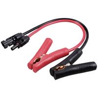 Solarstekker op accuklem kabellengte 300 mm TC-12195648 Zwart, Rood TRU COMPONENTS Inhoud: 2 stuk(s)