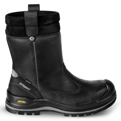Grisport Safety Ranger Laars Iron / 34006 S3 +KN | Zwart/Grijs | Maat 39 - 00.205.005.39