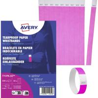 Avery-Zweckform TYVPK-50 Toegangsbandje (l x b) 256 mm x 19 mm kleefstrip 500 stuk(s)