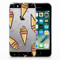 Apple iPhone SE | 5S | Siliconen Case | Icecream