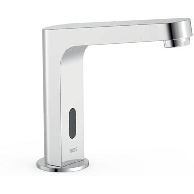 Wastafelkraan Tres Electronic | Opbouw | Mengkraan | Standaard model | Infrarood sensor | Vierkant | Chroom