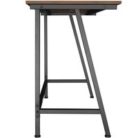 tectake - Bureau Newton industrieel donkerbruin - 100 x 50 x 77 cm - 404421 - thumbnail