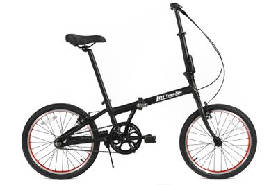 FabricBike Folding Vouwfiets - Matte Black & Red FabricBike Folding Vouwfiets - Matte Black & Red