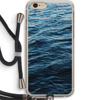 Oceaan: iPhone 6 PLUS / 6S PLUS Transparant Hoesje met koord