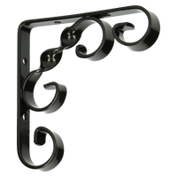 pgb-Europe FG | Plankendrager ornament 150x150 ZnZwart FG03840031501505