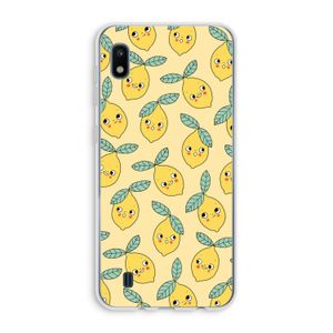 Citroenen: Samsung Galaxy A10 Transparant Hoesje