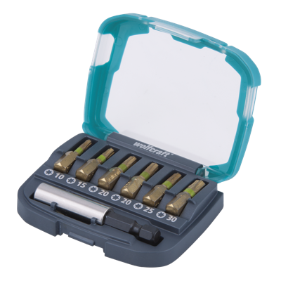 Wolfcraft Diamant-bit-box | TORX® | T10-30 | 7-delig | 1 set - 2964000