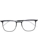 Montblanc lunettes de vue à monture carrée - Gris