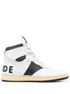 RHUDE baskets montantes Rhecess - Blanc