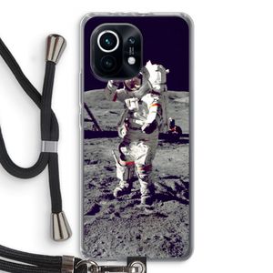 Spaceman: Xiaomi Mi 11 Transparant Hoesje met koord