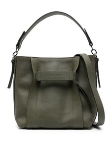 Longchamp petit sac à bandoulière en cuir - Vert