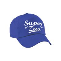 Super zus cadeau pet /cap blauw voor dames   -