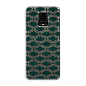 Moroccan tiles: Xiaomi Redmi Note 9 Pro Transparant Hoesje