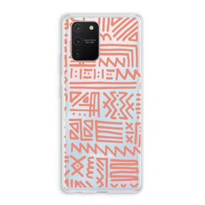Marrakech Pink: Samsung Galaxy S10 Lite Transparant Hoesje