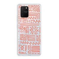 Marrakech Pink: Samsung Galaxy S10 Lite Transparant Hoesje