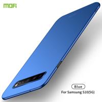 Voor Galaxy S10 5G MOFI Frosted PC ultradun hard case (blauw)