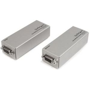 StarTech.com RS232EXTC1GB Network transmitter Zilver netwerkextender