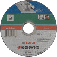 Bosch Accessoires doorslijpschijf metaal | 125 x1,6 | recht - 2609256316