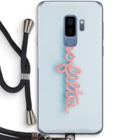 #nofilter: Samsung Galaxy S9 Plus Transparant Hoesje met koord