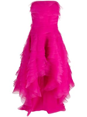 Ana Radu robe-corset à détails de nœuds - Rose