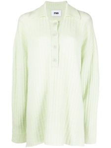 Rus polo en maille nervurée - Vert
