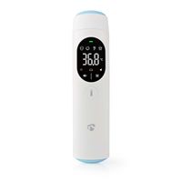 Nedis BTHTIR10WT digitale lichaams thermometer Thermometer met remote sensing Wit Oor, Voorhoofd Sensor - thumbnail