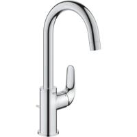 Eéngreeps wastafelmengkraan - GROHE Swift - 24330001 - Chroom - Maat L - Hoge uitloop - Waterbesparend