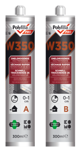 Polyfilla Pro W350 Houtreparatie plamuur 2K 600ml