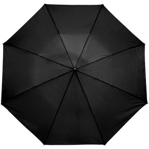 Kleine opvouwbare paraplu zwart 93 cm   -
