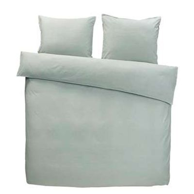 Easy dekbedovertrek Dean effen - lichtgroen - 240x200 cm