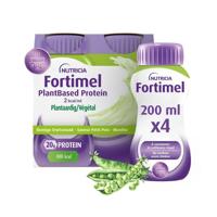 Fortimel PlantBased Protein 2kcal Romige Erwtsmaak Voedingssupplement Ondervoeding Flessen 4x200ml