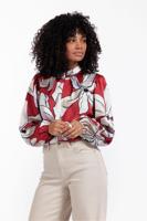 Studio Anneloes Lesia Flower Top 12440 T-shirt Lange Mouw 9997 Multi Color