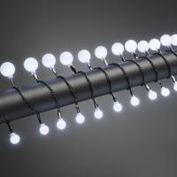 Konstsmide 3680-207 Motief lichtketting Binnen/buiten Energielabel: G (A - G) werkt op het lichtnet Aantal lampen 80 LED Koudwit Verlichte lengte: 6.32 m