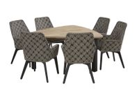 4 Seasons Outdoor Savoy Antraciet | Batik | Teak - thumbnail