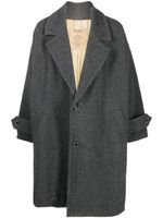 Uma Wang manteau droit Cassie - Gris