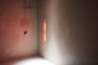 Sunshower Pure XL inbouw infraroodlamp 124x20x10cm - thumbnail