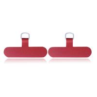 Telefoonpatch Rood - Set van 2 stuks Telefoonpatch Rood - Set van 2 stuks