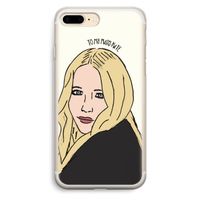 Mary Kate: iPhone 7 Plus Transparant Hoesje