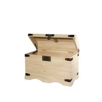 Houten opberg kist 37 cm   - - thumbnail