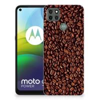 Motorola Moto G9 Power | Siliconen Case | Koffiebonen