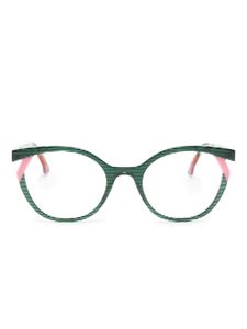 Face À Face lunettes de vue Bocca Kuma à monture papillon - Vert