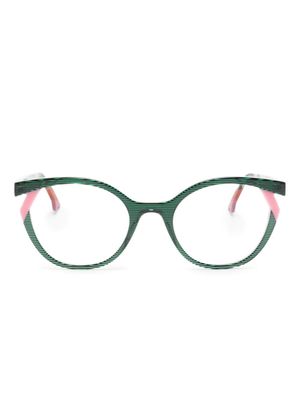 Face À Face lunettes de vue Bocca Kuma à monture papillon - Vert